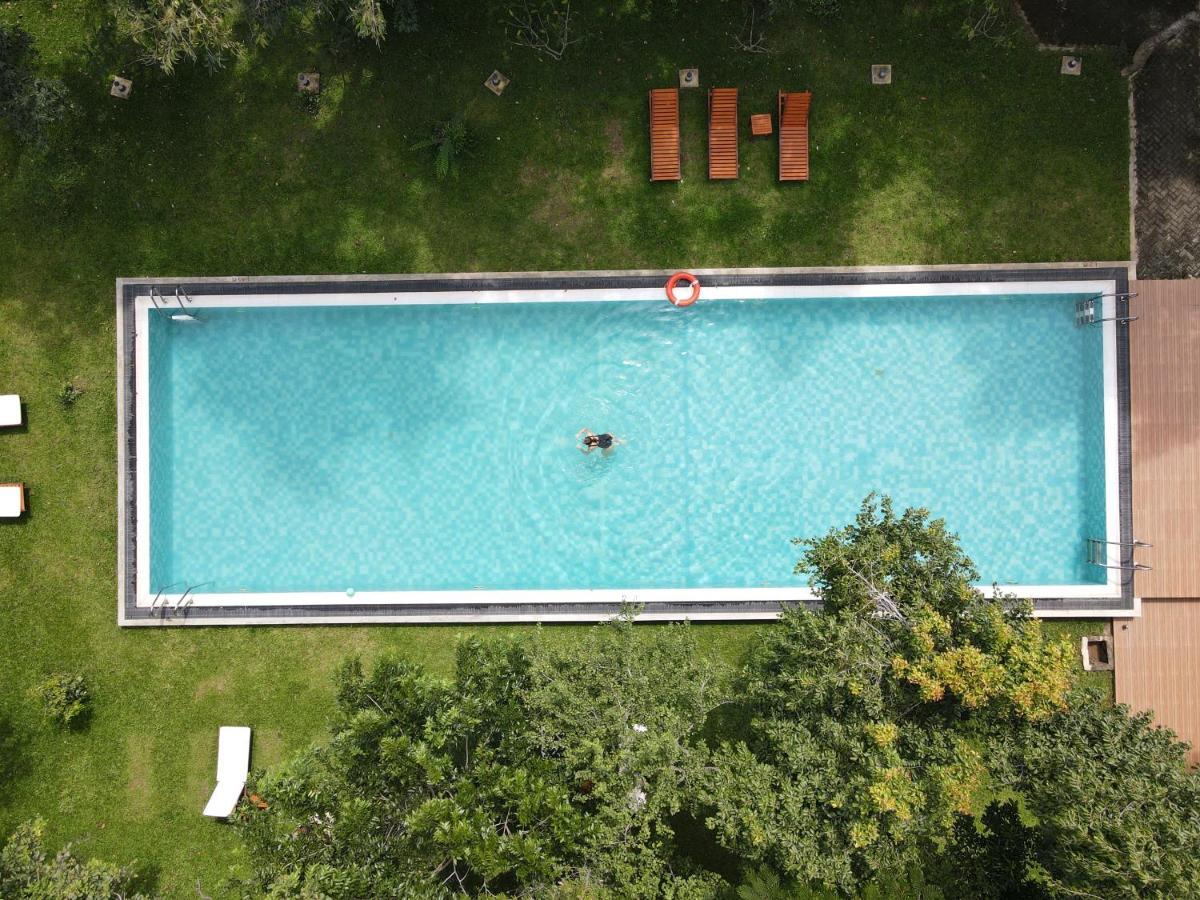 Nivadoo Resort Sigiriya Exterior photo Aerial view of a swimming pool